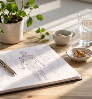 Illustration de l’équilibre hormonal (image illustrative)